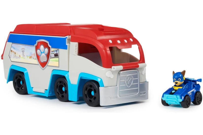 Camión de Juguete del Pup Squad de Chase de los Mighty Pups Paw Patrol