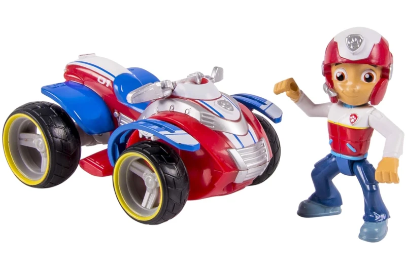 Ryder Paw Patrol Vehículo ATV con Figura de Ryder de la Patrulla Canina