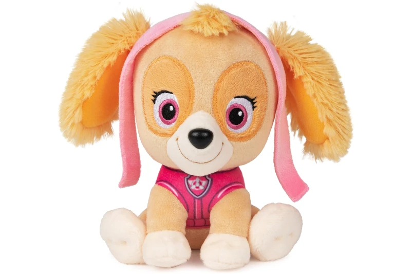 Skye Peluche Oficial de la Patrulla Canina con Uniforme de Aviador 30 cm