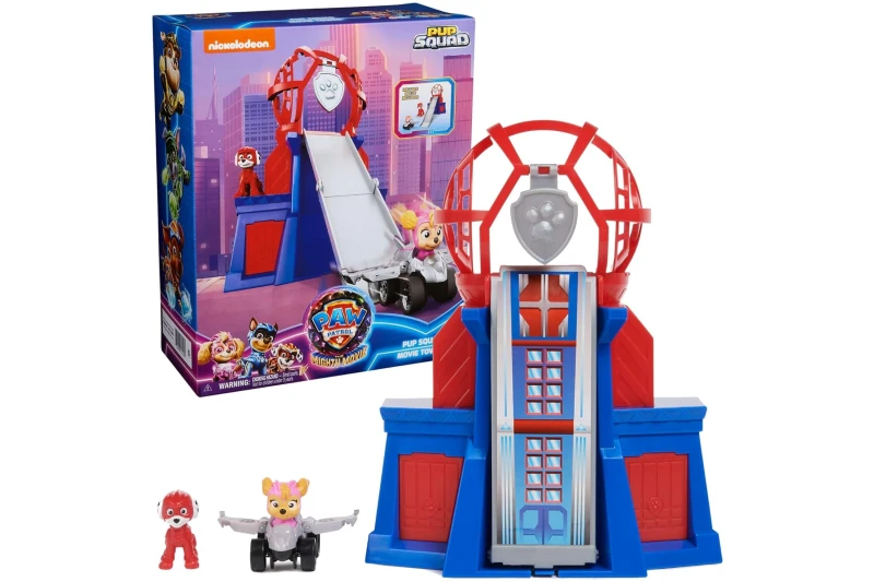 Minitorre de Control con Coche de Juguete de Skye y figura de Marshall