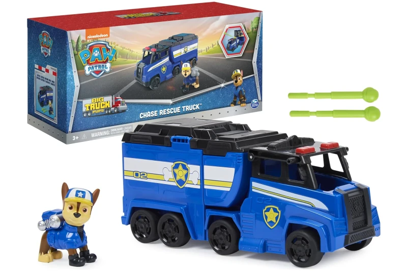 Big Truck Pup's Chase Camiones con figura de Chase Paw Patrol