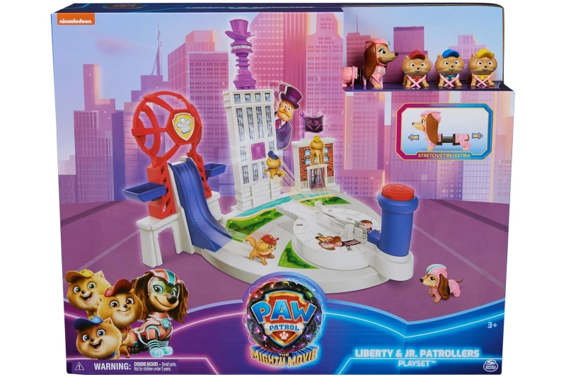 Liberty PAW Patrol & Jr. Patrollers Playset con Figuras de acción